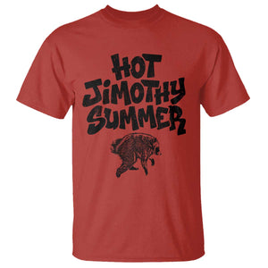 Hot Jimothy Summer Funny Viral Seattle Raccoon Graphic T Shirt Viral Trash Panda Meme TS02 Red Print Your Wear
