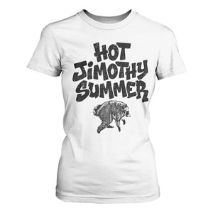 Hot Jimothy Summer Funny Viral Seattle Raccoon Graphic T Shirt For Women Viral Trash Panda Meme TS02 White Print Your Wear