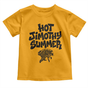 Hot Jimothy Summer Funny Viral Seattle Raccoon Graphic Toddler T Shirt Viral Trash Panda Meme TS02 Gold Print Your Wear