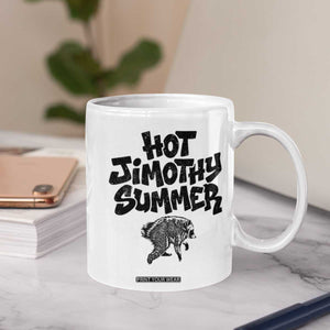 Hot Jimothy Summer Funny Viral Seattle Raccoon Graphic Coffee Mug Viral Trash Panda Meme