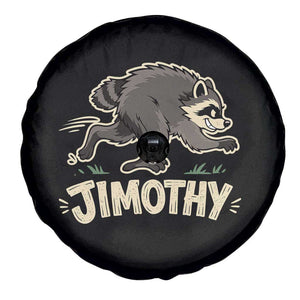 Funny Running Jimothy the Raccoon Spare Tire Cover Viral Seattle Trash Panda Meme TS02 Print Your Wear