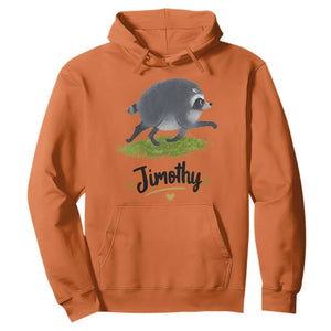 Cute Running Jimothy the Raccoon Hoodie Viral Seattle Trash Panda Meme TS02 Orange Print Your Wear