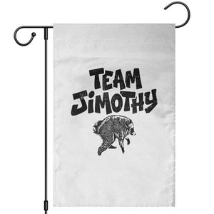 Vintage Team Jimothy the Raccoon Fan Club Garden Flag Viral Seattle Trash Panda Lover Supporter