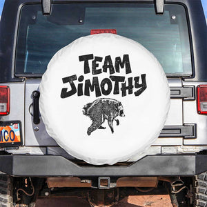 Vintage Team Jimothy the Raccoon Fan Club Spare Tire Cover Viral Seattle Trash Panda Lover Supporter