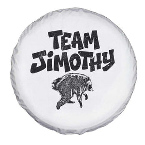 Vintage Team Jimothy the Raccoon Fan Club Spare Tire Cover Viral Seattle Trash Panda Lover Supporter