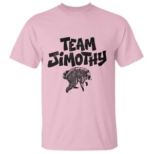 Vintage Team Jimothy the Raccoon Fan Club T Shirt Viral Seattle Trash Panda Lover Supporter