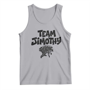 Vintage Team Jimothy the Raccoon Fan Club Tank Top Viral Seattle Trash Panda Lover Supporter