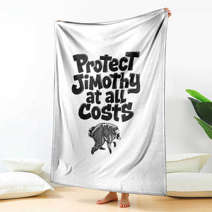 Protect Jimothy At All Costs Viral Seattle Raccoon Throw Blanket Trash Panda Legend Lover Supporter