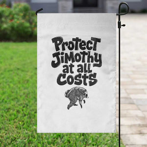 Protect Jimothy At All Costs Viral Seattle Raccoon Garden Flag Trash Panda Legend Lover Supporter