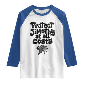 Protect Jimothy At All Costs Viral Seattle Raccoon Raglan Shirt Trash Panda Legend Lover Supporter