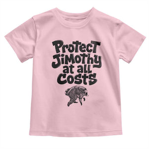 Protect Jimothy At All Costs Viral Seattle Raccoon Toddler T Shirt Trash Panda Legend Lover Supporter
