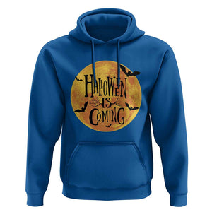Halloween Season Hoodie Spooky Season Is Coming Scary Night TS02 Royal Blue Print Your Wear