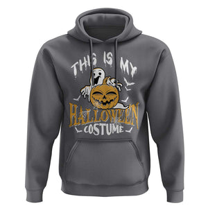 Scary Pumpkin Hoodie This Is My Halloween Costume Boo Sheet TS02 Charcoal Print Your Wear
