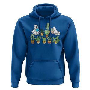 Halloween Gardening Hoodie Cute Gardener Boo Sheet Ghost Garden Plants Lover Halloween Costume TS02 Royal Blue Print Your Wear