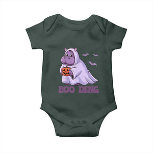 Baby Hippo Moo Deng Baby Onesie Boo-deng Halloween Cute Pygmy Hippopotamus TS02 Print Your Wear