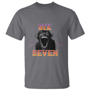 Mason 67 Kid Meme T Shirt Devil Edit Viral Six Seven Scream TS02 Charcoal Print Your Wear