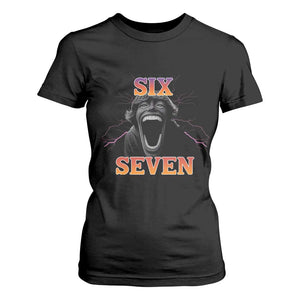Mason 67 Kid Meme T Shirt For Women Devil Edit Viral Six Seven Scream TS02 Black Print Your Wear
