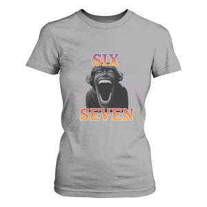 Mason 67 Kid Meme T Shirt For Women Devil Edit Viral Six Seven Scream TS02 Sport Gray Print Your Wear