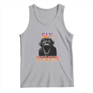 Mason 67 Kid Meme Tank Top Devil Edit Viral Six Seven Scream TS02 Athletic Heather Print Your Wear