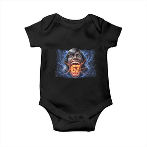 Screaming Mason 67 Kid Meme Baby Onesie Six Seven Viral Devil Transformation Horror Edit TS02 Black Print Your Wear