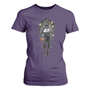 Mason 67 Energy Overload T Shirt For Women Six Seven Meme Lightning Horror Devil Edit TS02 Purple Print Your Wear