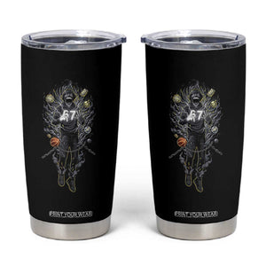 Mason 67 Energy Overload Tumbler Cup Six Seven Meme Lightning Horror Devil Edit TS02 Black Print Your Wear