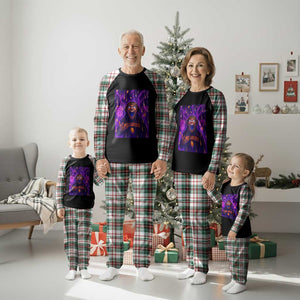 Mason 67 Meme Graphic Plaid Pajama Set Glowing Eyes Devil Edit 6 7 Viral Six Seven Scream TS02 Christmas Plaid Print Your Wear