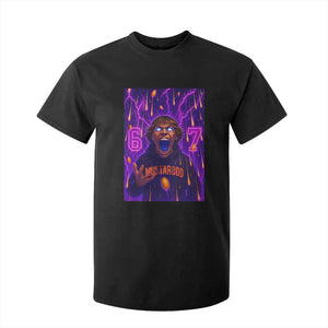 Mason 67 Meme Graphic T Shirt For Kid Glowing Eyes Devil Edit 6 7 Viral Six Seven Scream TS02 Black Print Your Wear