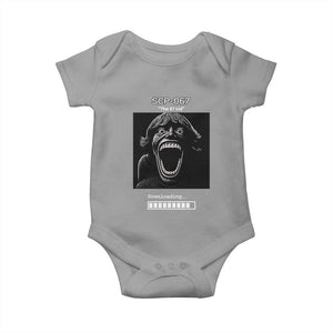 SCP 67 Mason The 6 7 Kid Meme Baby Onesie Six Seven Boy Horror Edit TS02 Sport Gray Print Your Wear