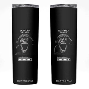 SCP 67 Mason The 6 7 Kid Meme Skinny Tumbler Six Seven Boy Horror Edit TS02 Black Print Your Wear