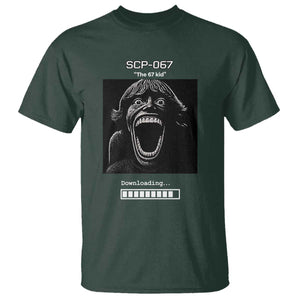SCP 67 Mason The 6 7 Kid Meme T Shirt Six Seven Boy Horror Edit TS02 Dark Forest Green Print Your Wear