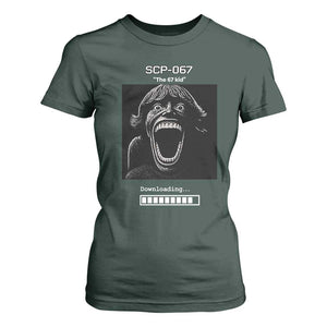 SCP 67 Mason The 6 7 Kid Meme T Shirt For Women Six Seven Boy Horror Edit TS02 Dark Forest Green Print Your Wear
