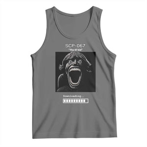 SCP 67 Mason The 6 7 Kid Meme Tank Top Six Seven Boy Horror Edit TS02 Black Heather Print Your Wear