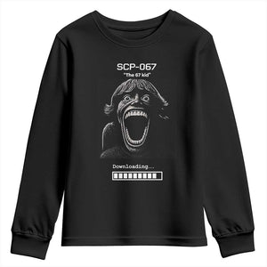 SCP 67 Mason The 6 7 Kid Meme Youth Sweatshirt Six Seven Boy Horror Edit TS02 Black Print Your Wear