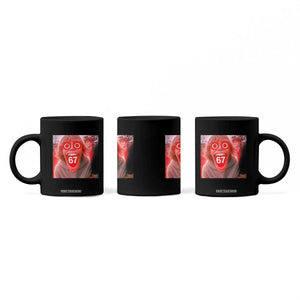 67 Mason Kid Glitchcore Graphic Coffee Mug Screaming Boy Six Seven Viral Meme Devil Edit TS02 Print Your Wear