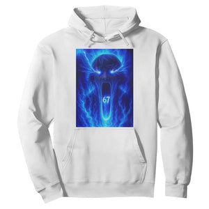 Six Seven Energy Overload Graphic Hoodie 67 Mason Kid Analog Horror Meme TS02 White Print Your Wear