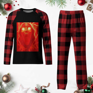 Mason 67 Devil Edit Graphic Plaid Pajama Set Viral 6 7 Possession Six Seven Meme TS02 Buffalo Plaid Print Your Wear