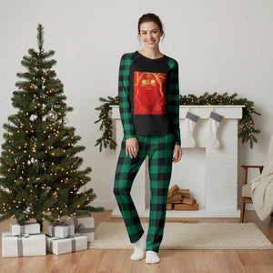 Mason 67 Devil Edit Graphic Plaid Pajama Set Viral 6 7 Possession Six Seven Meme TS02 Green Plaid Print Your Wear