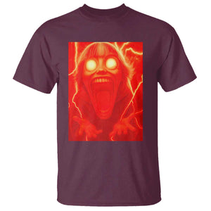 Mason 67 Devil Edit Graphic T Shirt Viral 6 7 Possession Six Seven Meme TS02 Maroon Print Your Wear