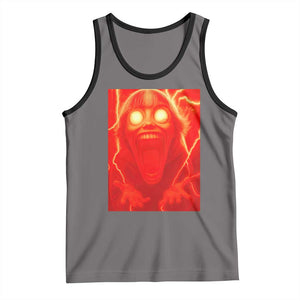 Mason 67 Devil Edit Graphic Tank Top Viral 6 7 Possession Six Seven Meme TS02 Deep Heather Black Print Your Wear