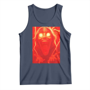 Mason 67 Devil Edit Graphic Tank Top Viral 6 7 Possession Six Seven Meme TS02 Navy Print Your Wear