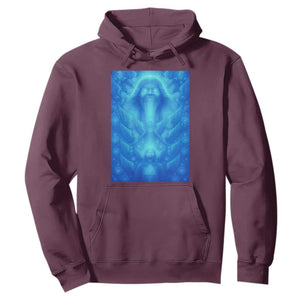 Divine 67 Meme Hoodie Celestial Mason 6 7 Spiritual Six Seven Angelcore TS02 Maroon Print Your Wear