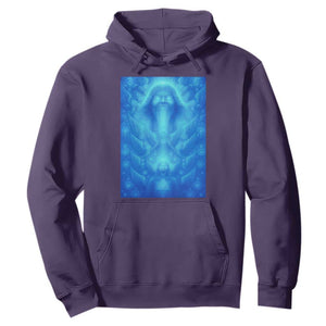 Divine 67 Meme Hoodie Celestial Mason 6 7 Spiritual Six Seven Angelcore TS02 Purple Print Your Wear