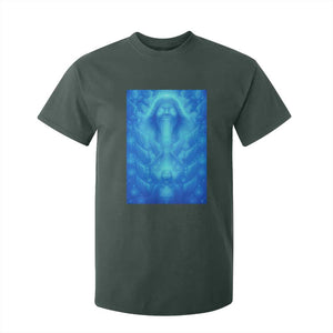 Divine 67 Meme T Shirt For Kid Celestial Mason 6 7 Spiritual Six Seven Angelcore TS02 Dark Forest Green Print Your Wear