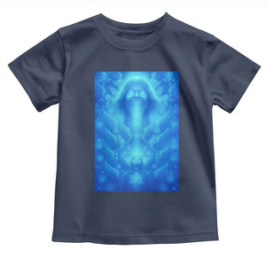 Divine 67 Meme Toddler T Shirt Celestial Mason 6 7 Spiritual Six Seven Angelcore TS02 Navy Print Your Wear