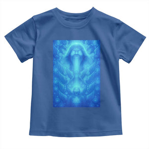 Divine 67 Meme Toddler T Shirt Celestial Mason 6 7 Spiritual Six Seven Angelcore TS02 Royal Blue Print Your Wear