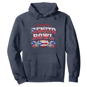 I’m Here for the Benito Bowl Hoodie Funny Music Fan Football Game Day TS02 Navy Print Your Wear