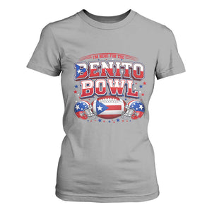 I’m Here for the Benito Bowl T Shirt For Women Funny Music Fan Football Game Day TS02 Sport Gray Print Your Wear