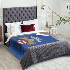 Here for the Benito Bowl Straw Hat Throw Blanket Puerto Rico Flag Football Music Fans TS02 Print Your Wear