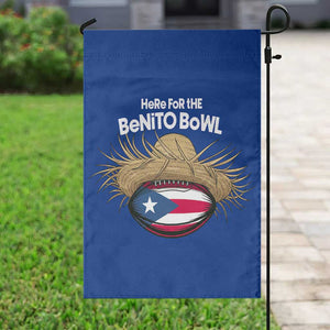 Here for the Benito Bowl Straw Hat Garden Flag Puerto Rico Flag Football Music Fans TS02 Print Your Wear